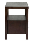 Westwood 18" Acacia Wood 2-Drawer Nightstand