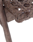 Sahara Rattan Arm Chair Solid Wood accent chair