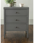 Webb 3 Drawer Solid Wood Nightstand