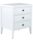 Webb 3 Drawer Solid Wood Nightstand