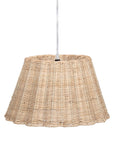 Indigo Road by Egypt Sherrod x East at Main Rattan Scalloped Pendant