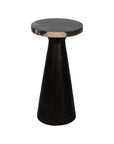 Indigo Road by Egypt Sherrod x East at Main Kayu Petrified Wood Pedestal Table