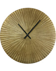 Indigo Road by Egypt Sherrod x East at Main Sunburst Textured Wall Clock
