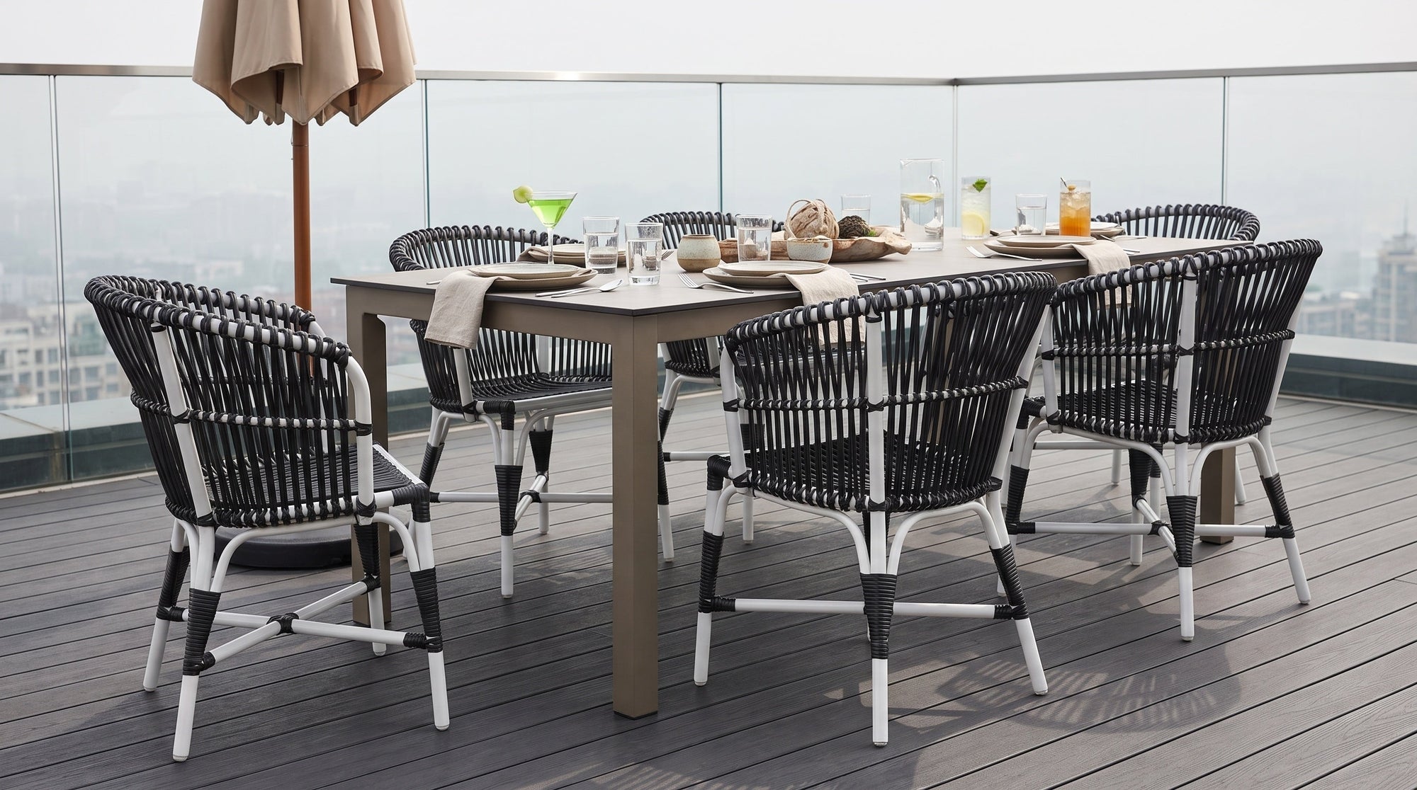 How to Style an Outdoor Dining Space with Sustainable Furniture & Natural Materials