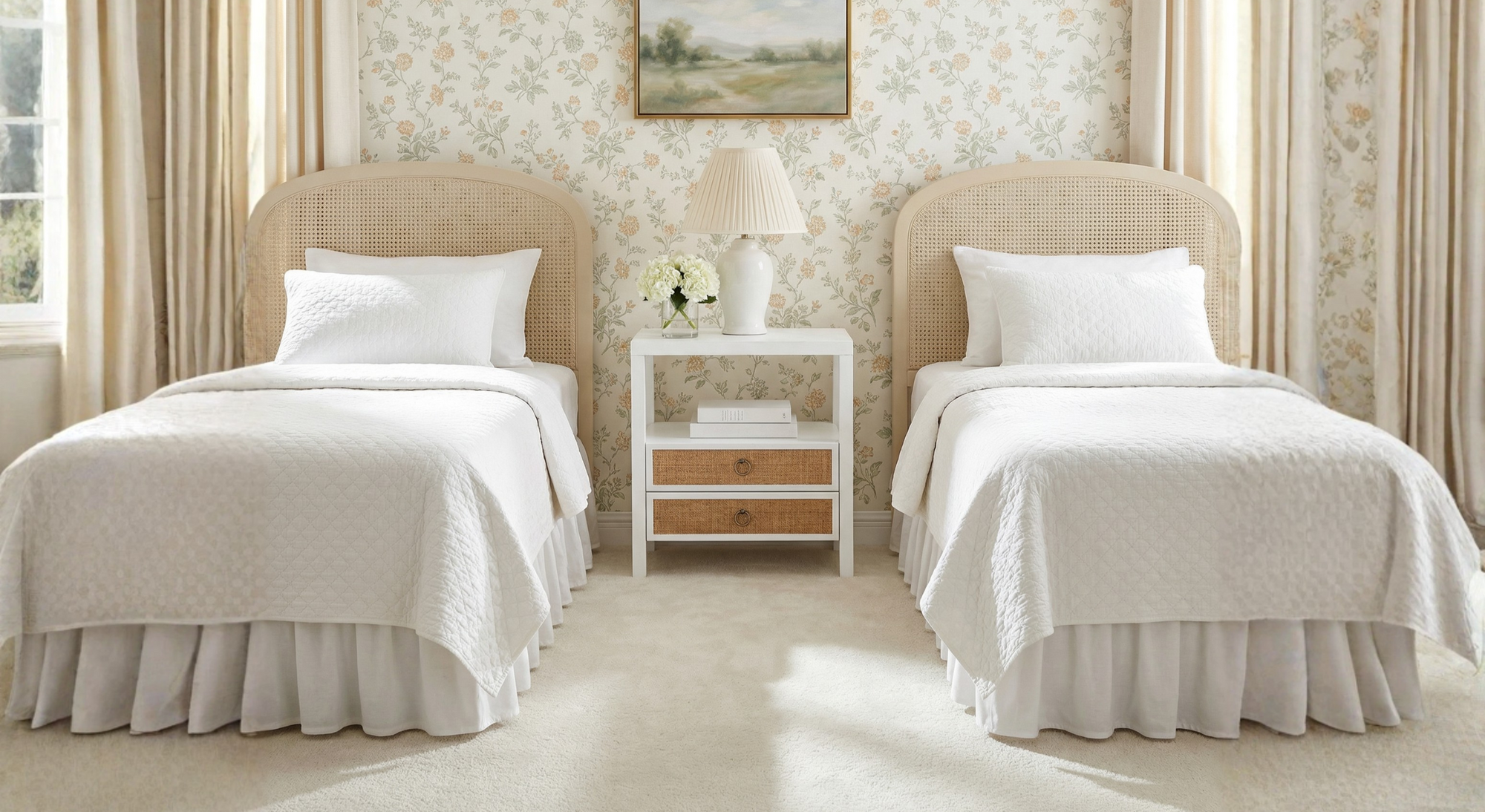 Blossom Into Spring Newness with the Rowan Cane Door Nightstand