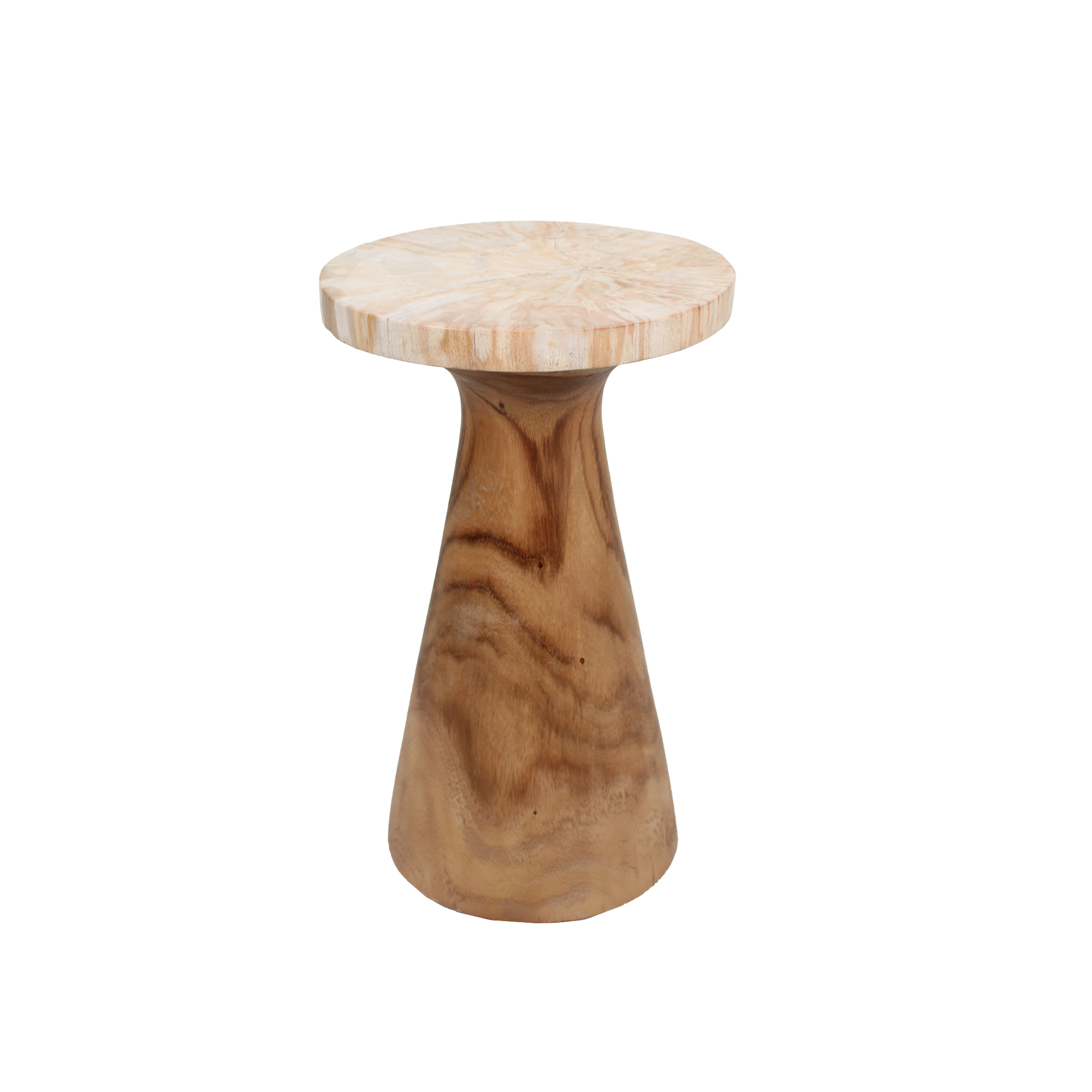 Indigo Road by Egypt Sherrod x East at Main Kayu Petrified Wood Pedestal Table