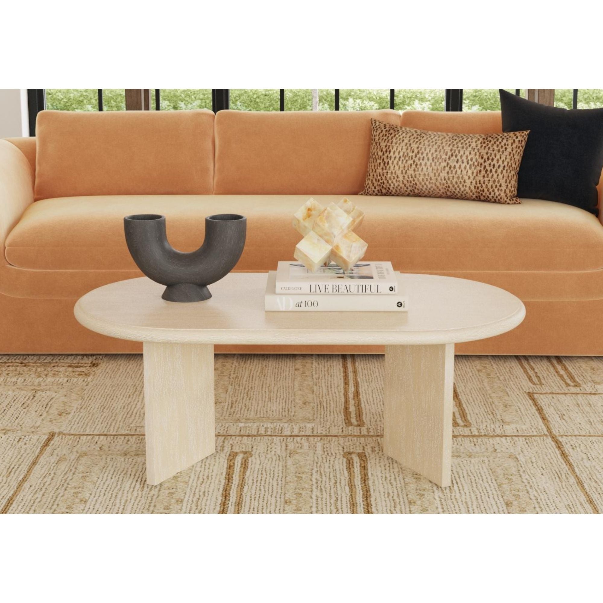 Scultura Solid Wood Coffee Table