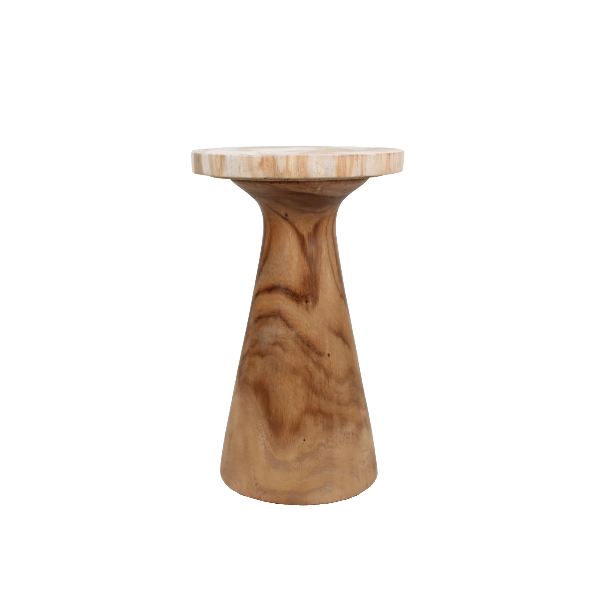 Indigo Road by Egypt Sherrod x East at Main Kayu Petrified Wood Pedestal Table