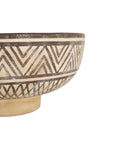 Indigo Road by Egypt Sherrod x East at Main Anya Terracotta Abstract Decorative Bowl
