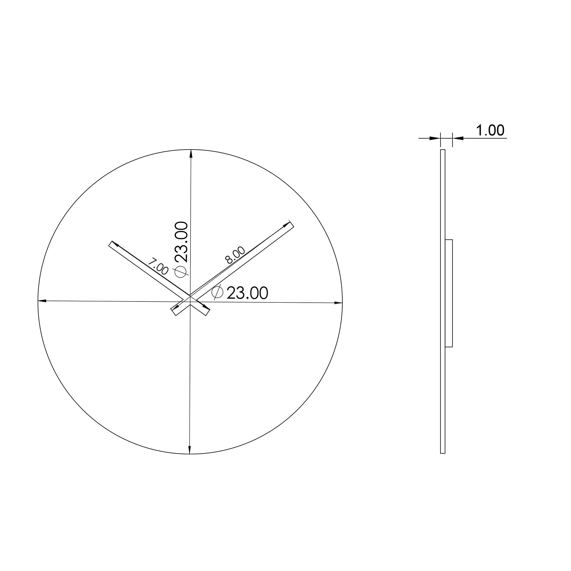 Indigo Road by Egypt Sherrod x East at Main Sunburst Textured Wall Clock