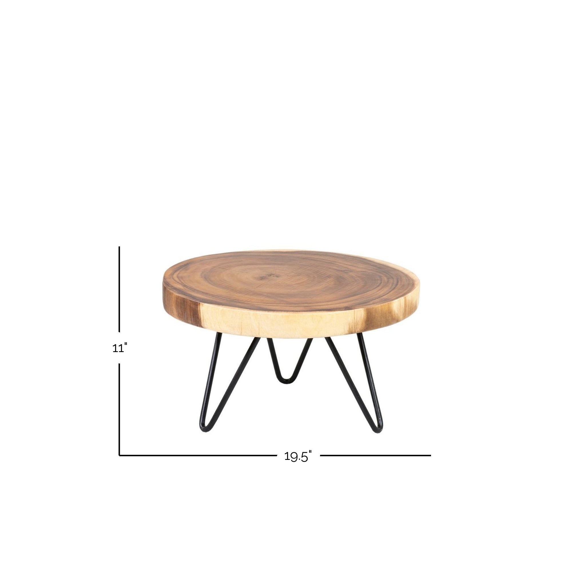 Burma Teak Wooden Riser Solid Wood tablescape