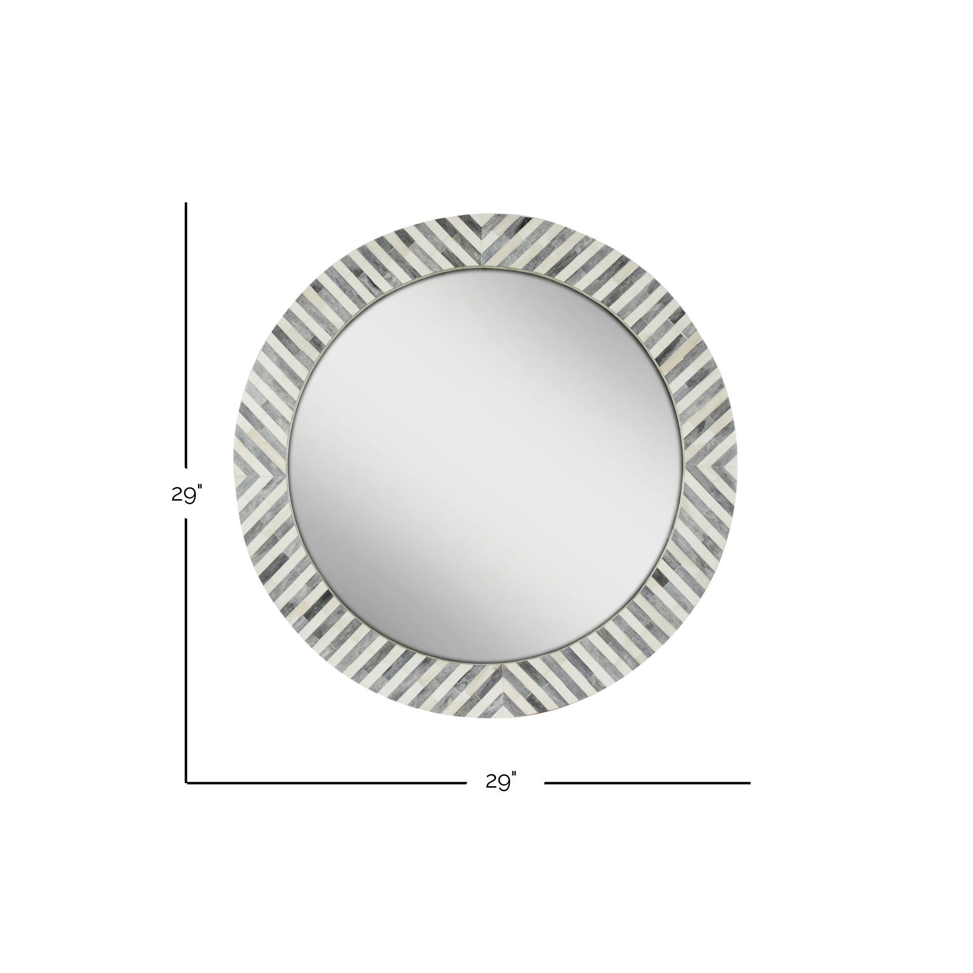 Aurora Bone Mirror