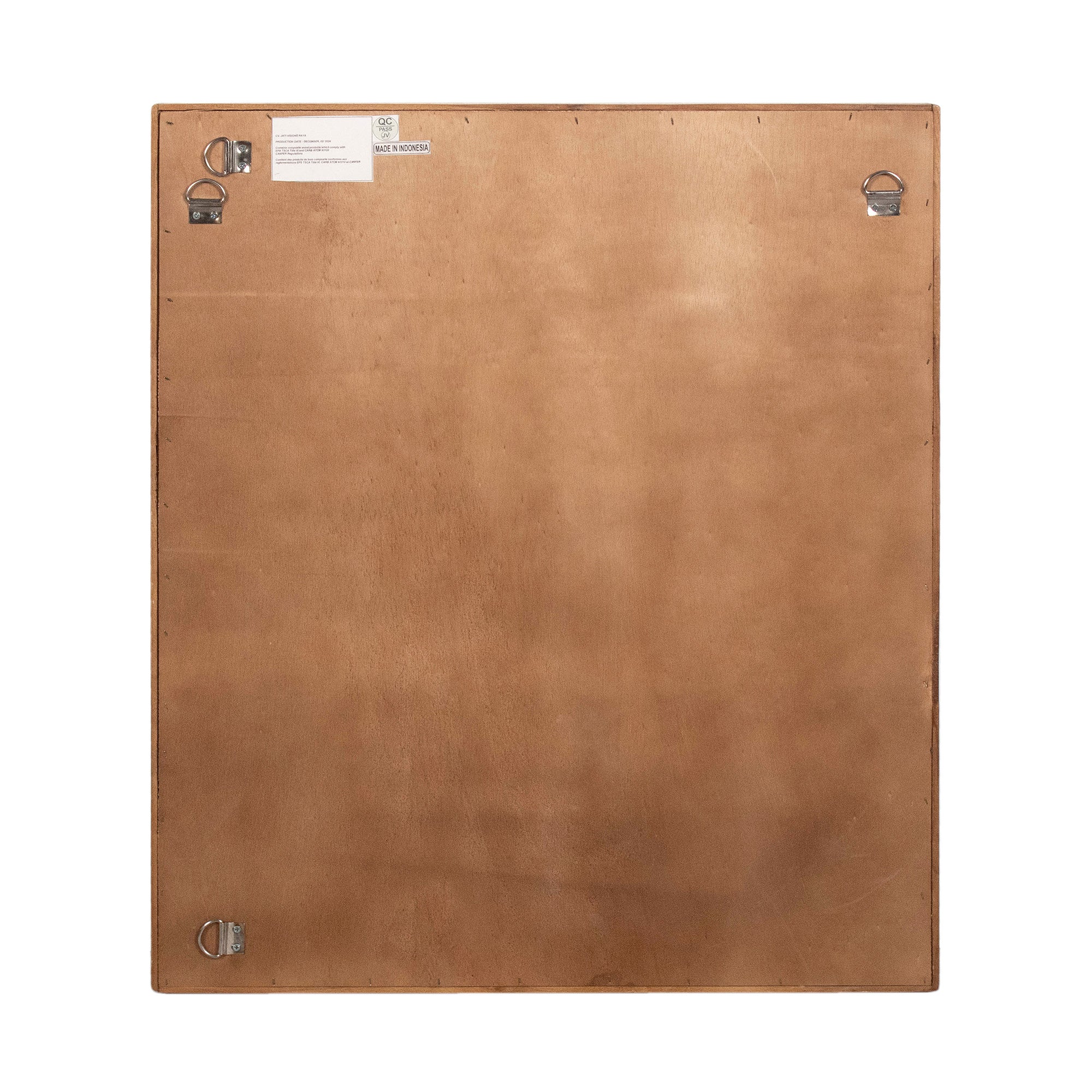 Mila Coconut Shell Rectangle Mirror