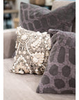 Cobble Embroidered Pillow