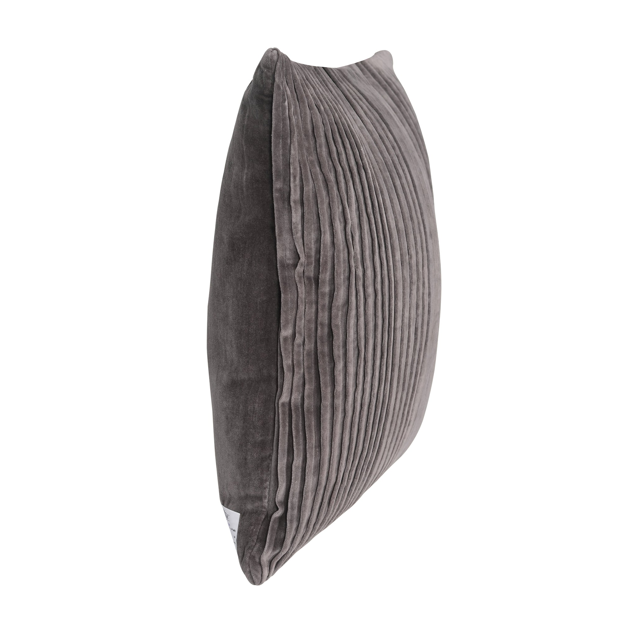 Hayes Pleated Velvet Pillow