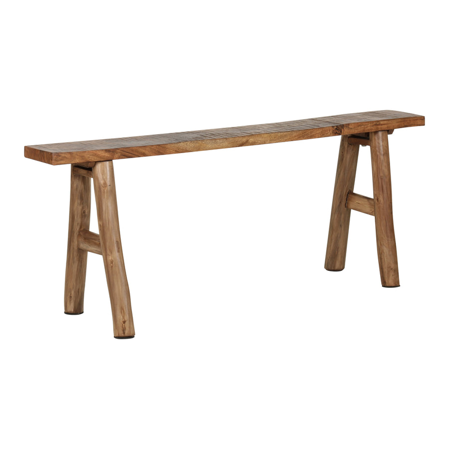 Ember Narrow Solid Wood Bench