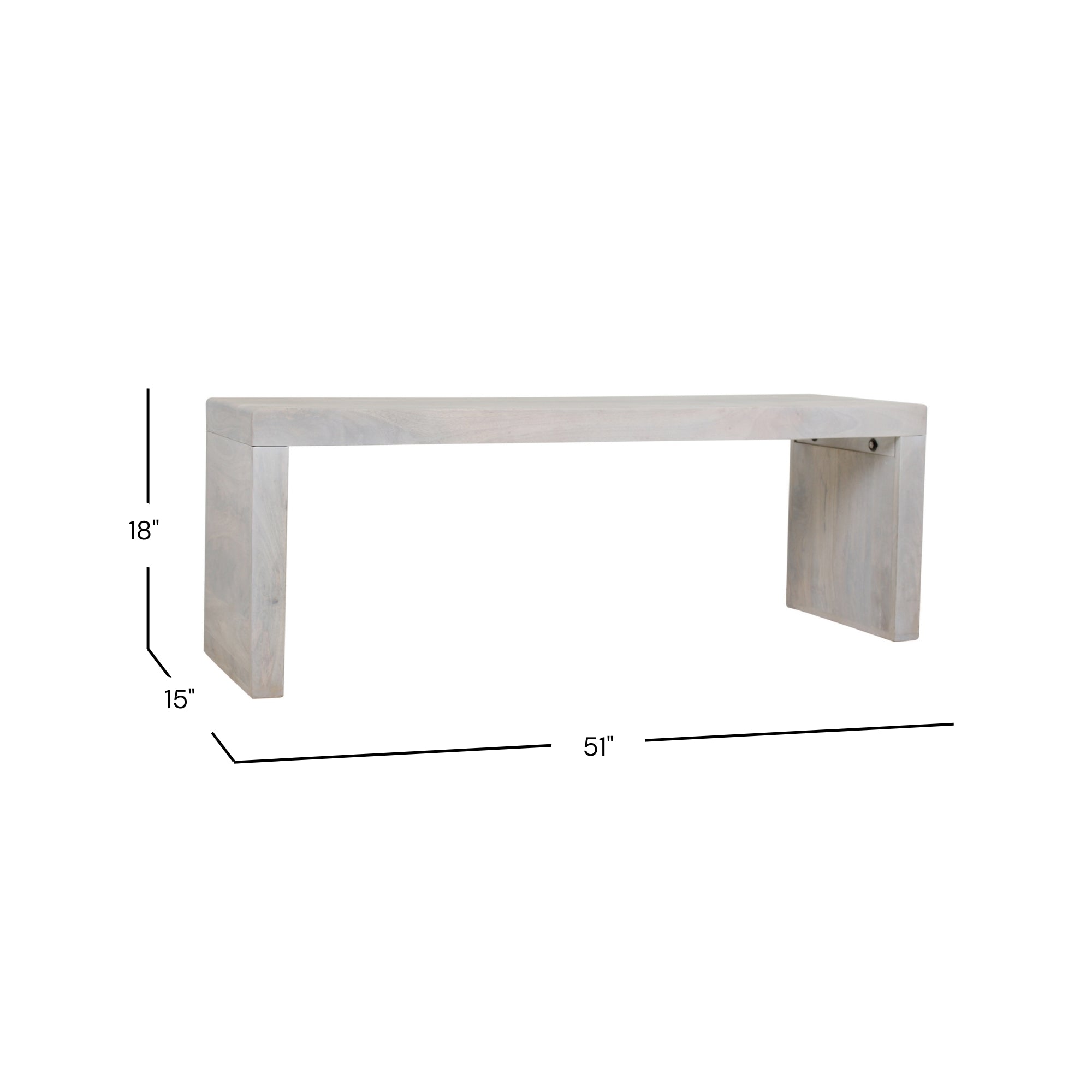 Karson Solid Wood Bench