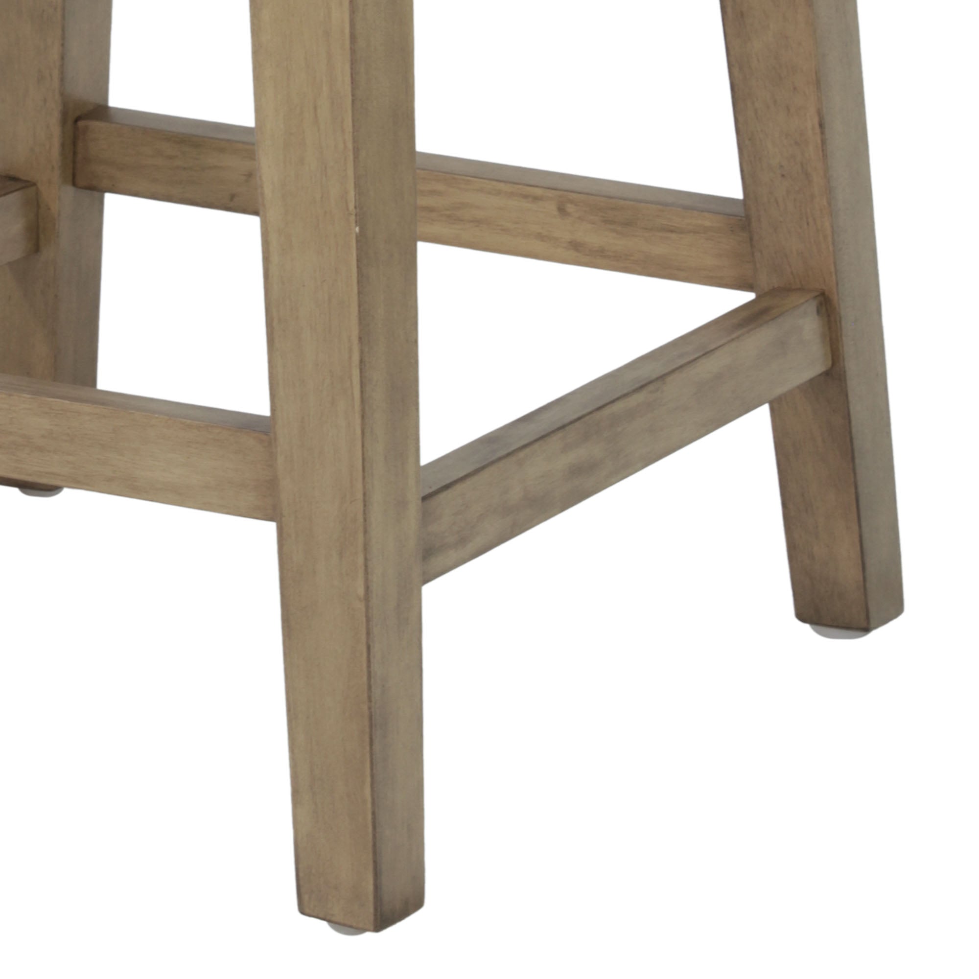 Harlow Upholstered Backless Counter Stool, Set of 2 Solid Wood counter stool