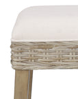 Harlow Upholstered Backless Counter Stool, Set of 2 Solid Wood counter stool