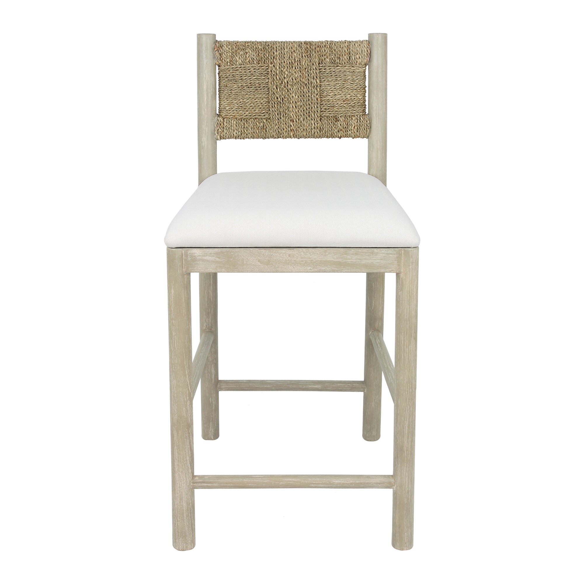 Kauai Woven Seagrass Counter Stool