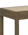 Boden Cane Woven Counter Stool, Set of 2 Solid Wood counter stool