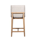 Nova Upholstered Solid Wood Counterstool