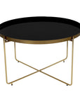 Indigo Road by Egypt Sherrod x East at Main Jasmine Enamel Tray Top Coffee Table
