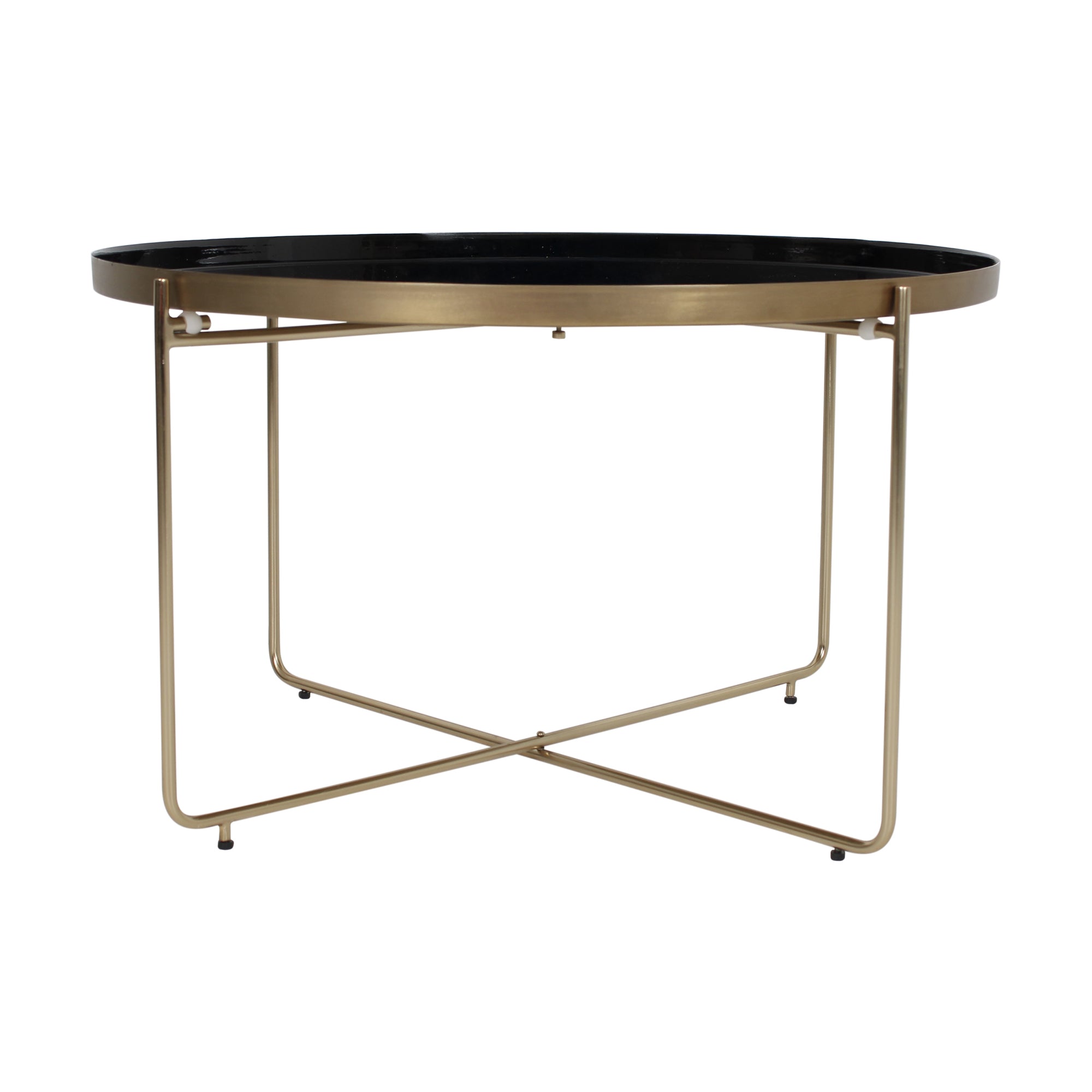 Indigo Road by Egypt Sherrod x East at Main Jasmine Enamel Tray Top Coffee Table