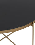 Indigo Road by Egypt Sherrod x East at Main Jasmine Enamel Tray Top Coffee Table