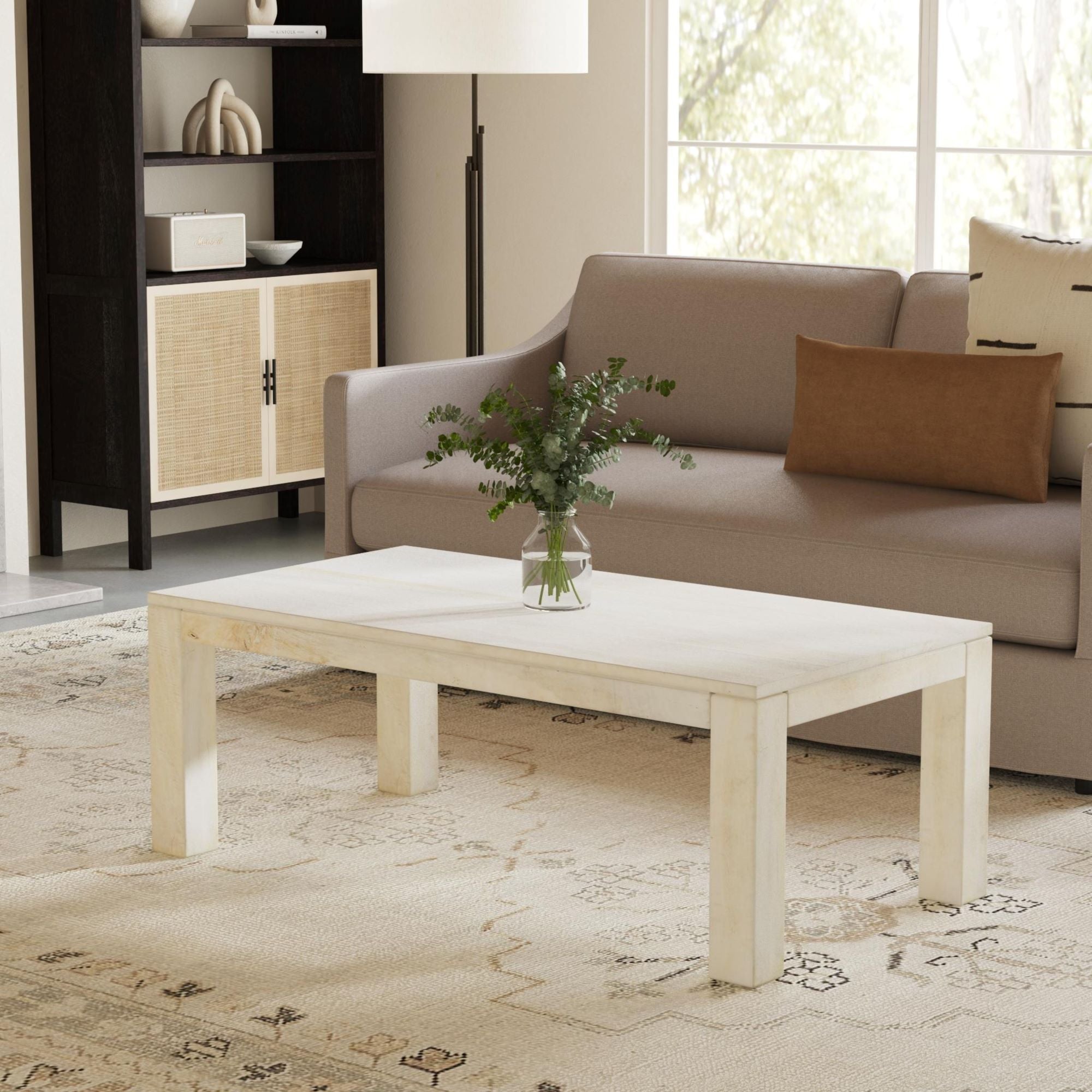 Parsons Solid Wood Coffee Table