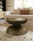 Indigo Road by Egypt Sherrod x East at Main Alto Textured Metal Coffee Table