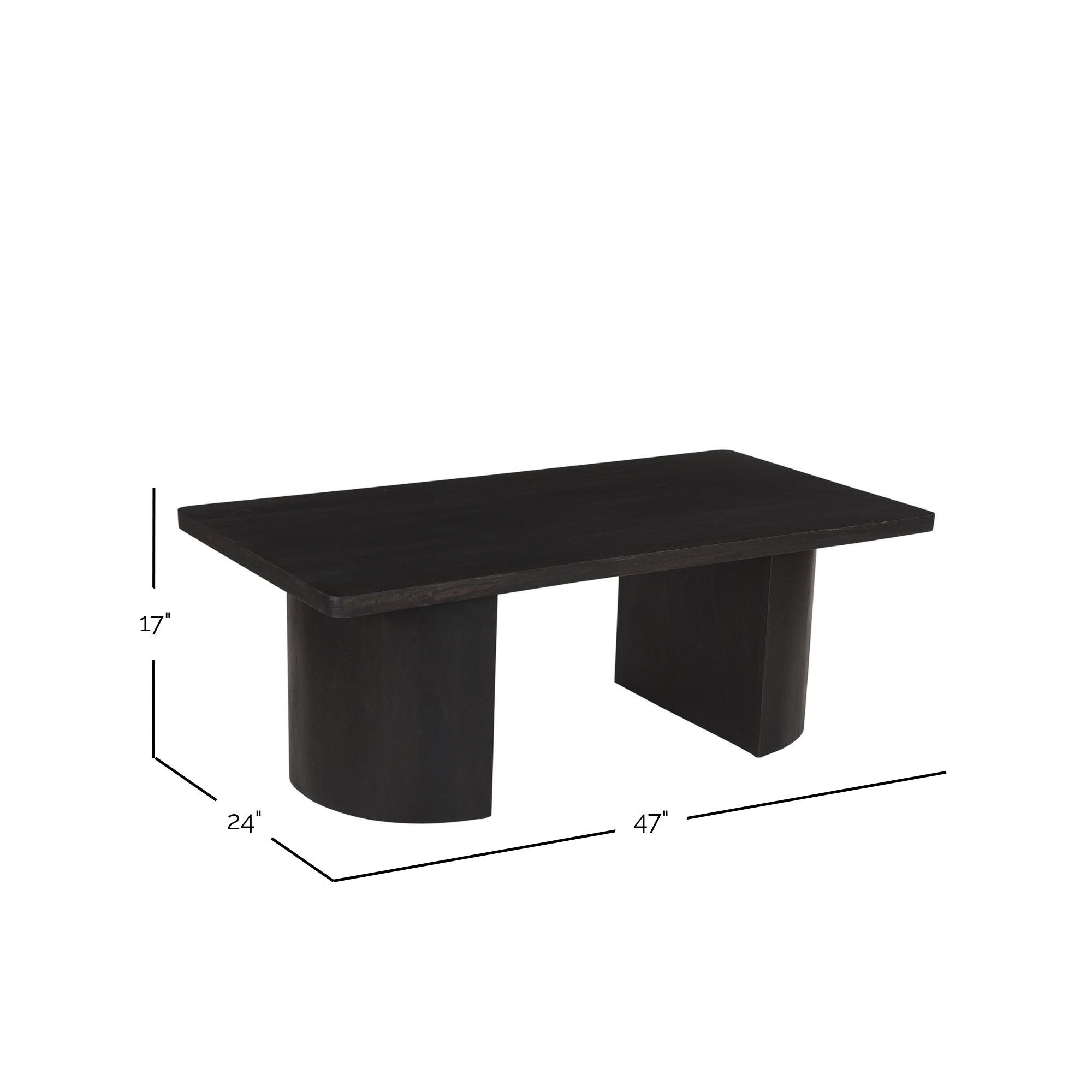 Half Moon Coffee Table