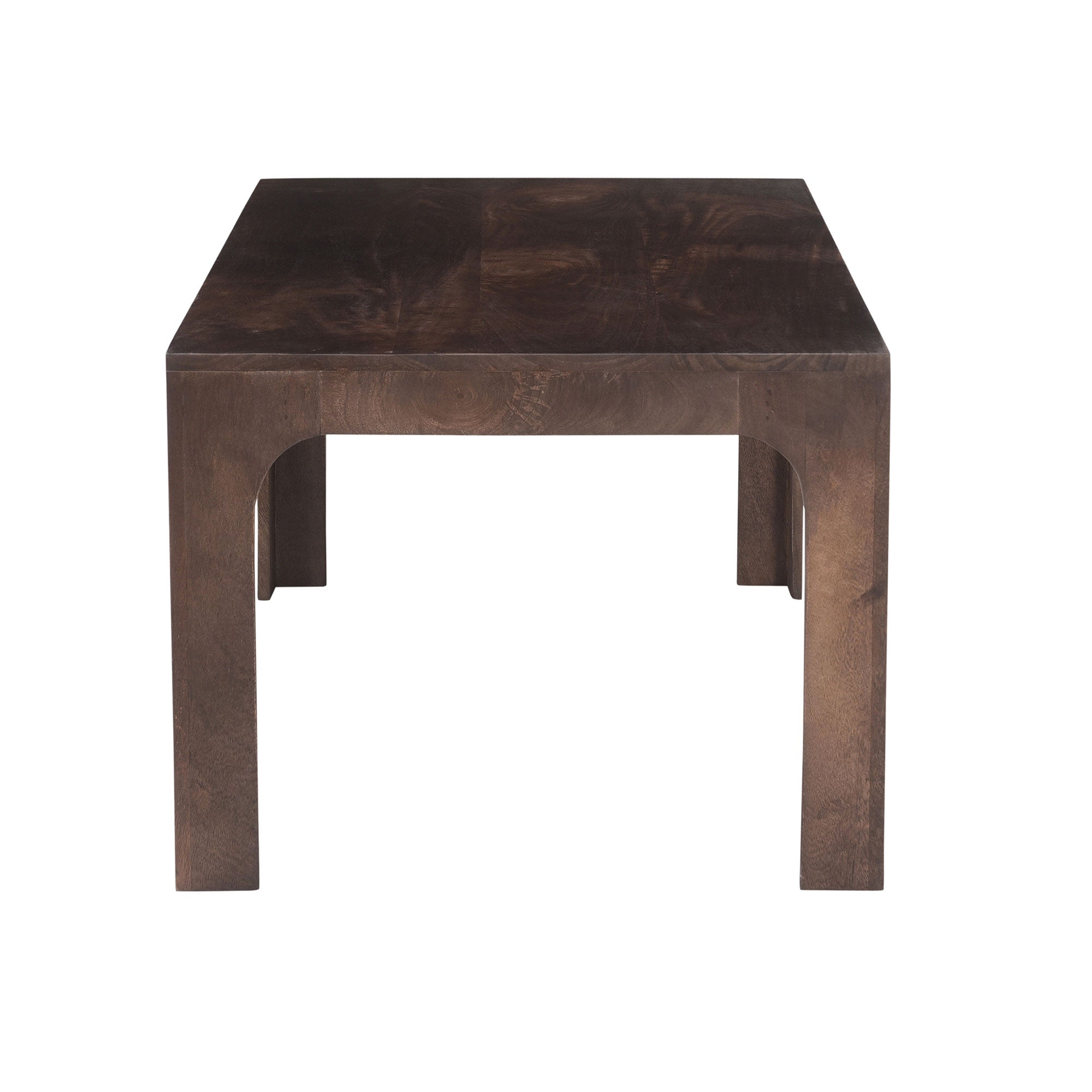 Arched Solid Wood Coffee Table