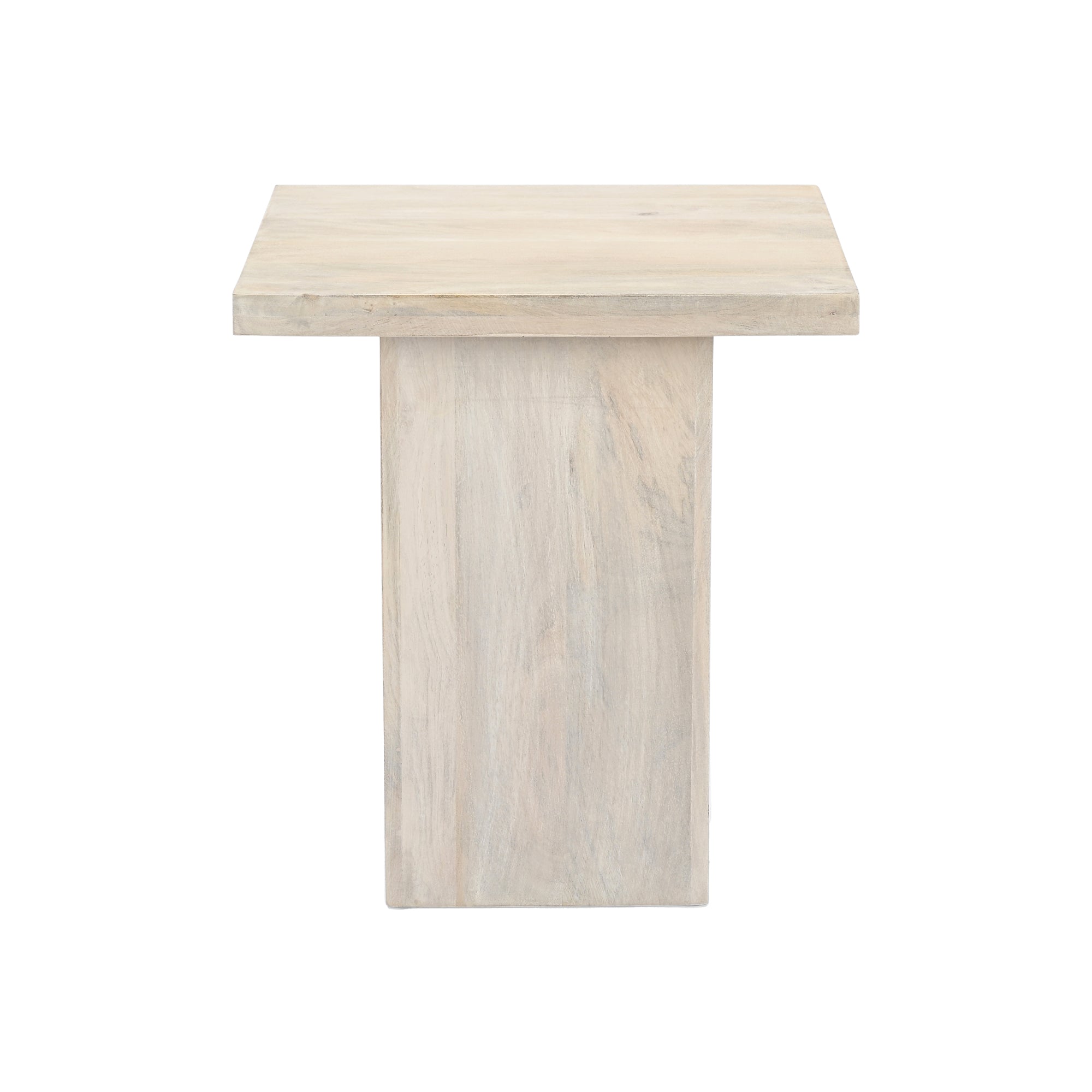 Ariya Fluted Solid Wood Column Coffee Table