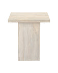 Ariya Fluted Solid Wood Column Coffee Table