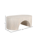 Indigo Road by Egypt Sherrod x East at Main Celeste 48"W Arch Coffee Table