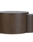 Indigo Road by Egypt Sherrod x East at Main Cyrus Round Storage Coffee Table and Nesting Stool