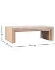Indigo Road by Egypt Sherrod x East at Main Cascade Rectangular Coffee Table