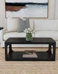 Addison Solid Wood Storage Coffee Table