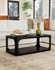 Addison Solid Wood Storage Coffee Table