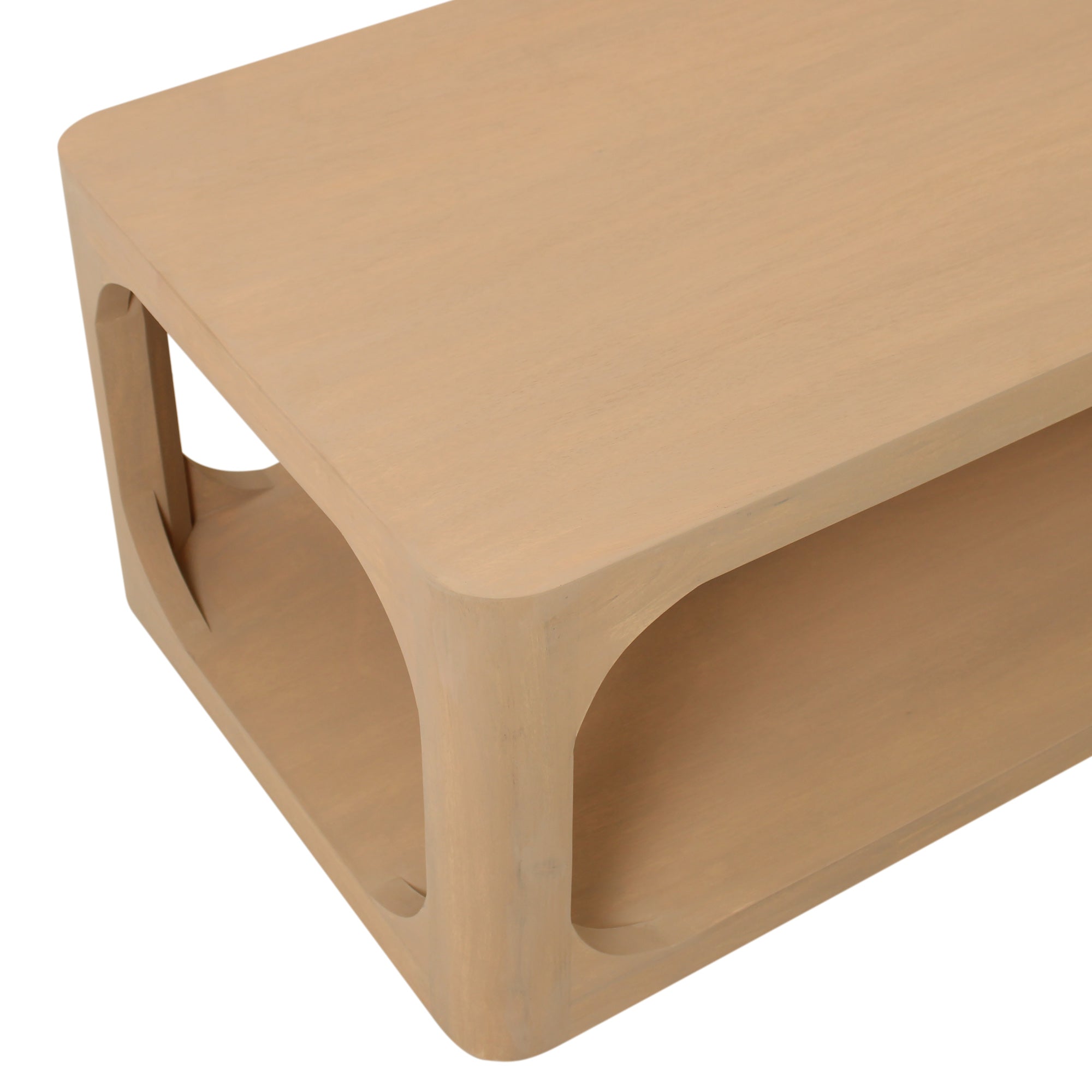 Addison Solid Wood Storage Coffee Table