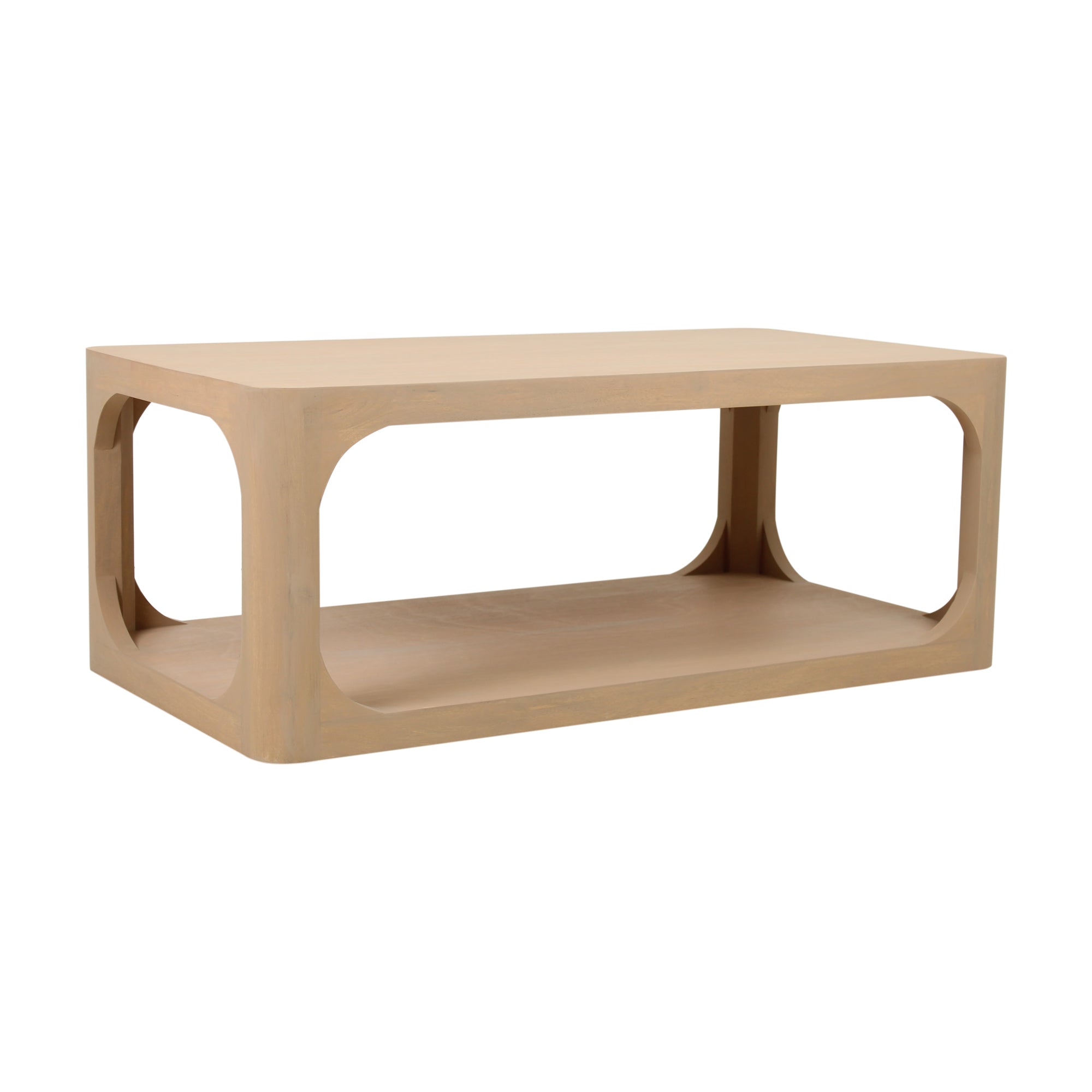 Addison Solid Wood Storage Coffee Table