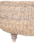 Maya Round Rattan Coffee Table