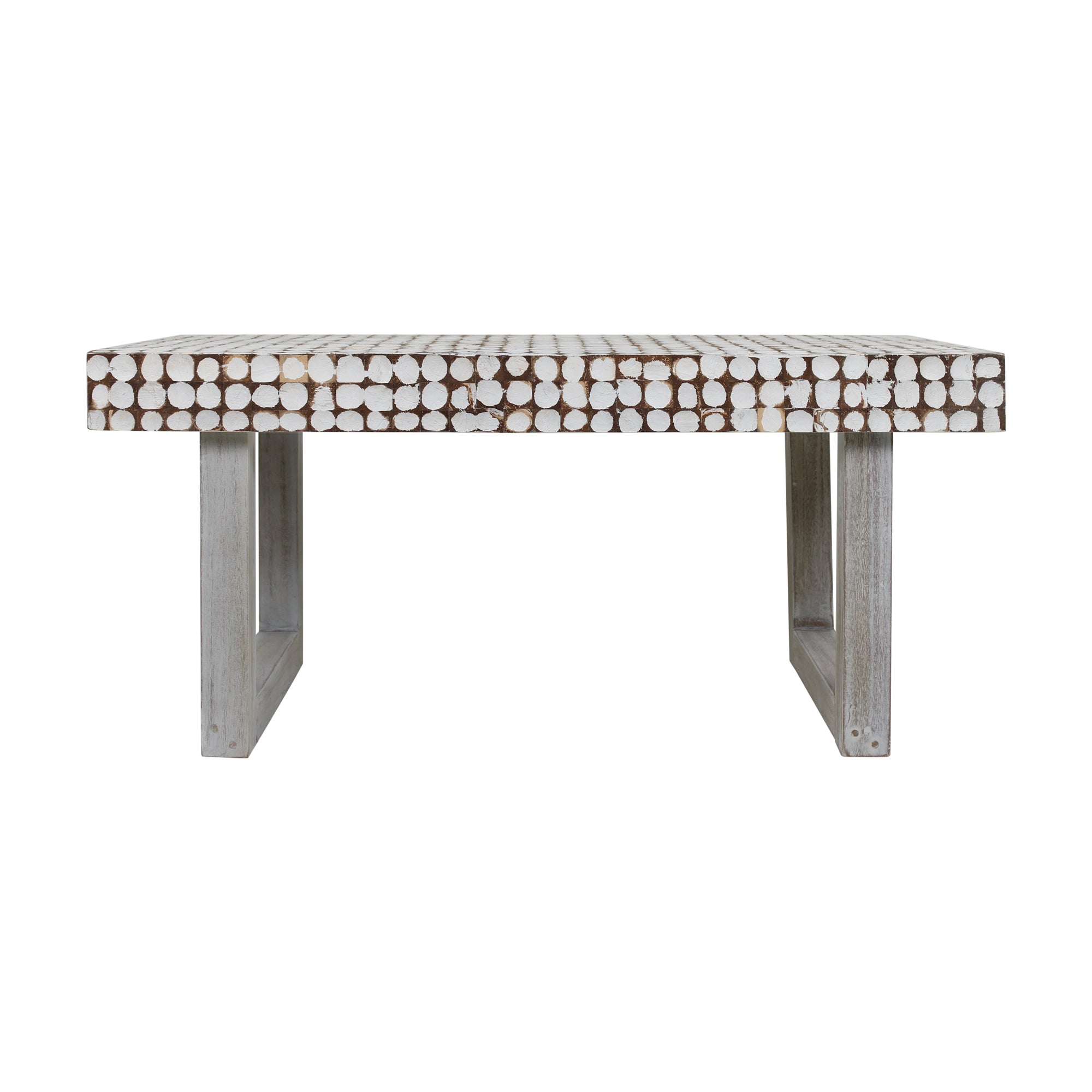 Mosaic Rectangular Recycled Coconut Shell | East at Main