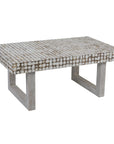 Mosaic Coconut Coffee Table