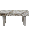 Mosaic Coconut Coffee Table