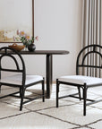 Arched Rattan Dining Chair (Set of 2)