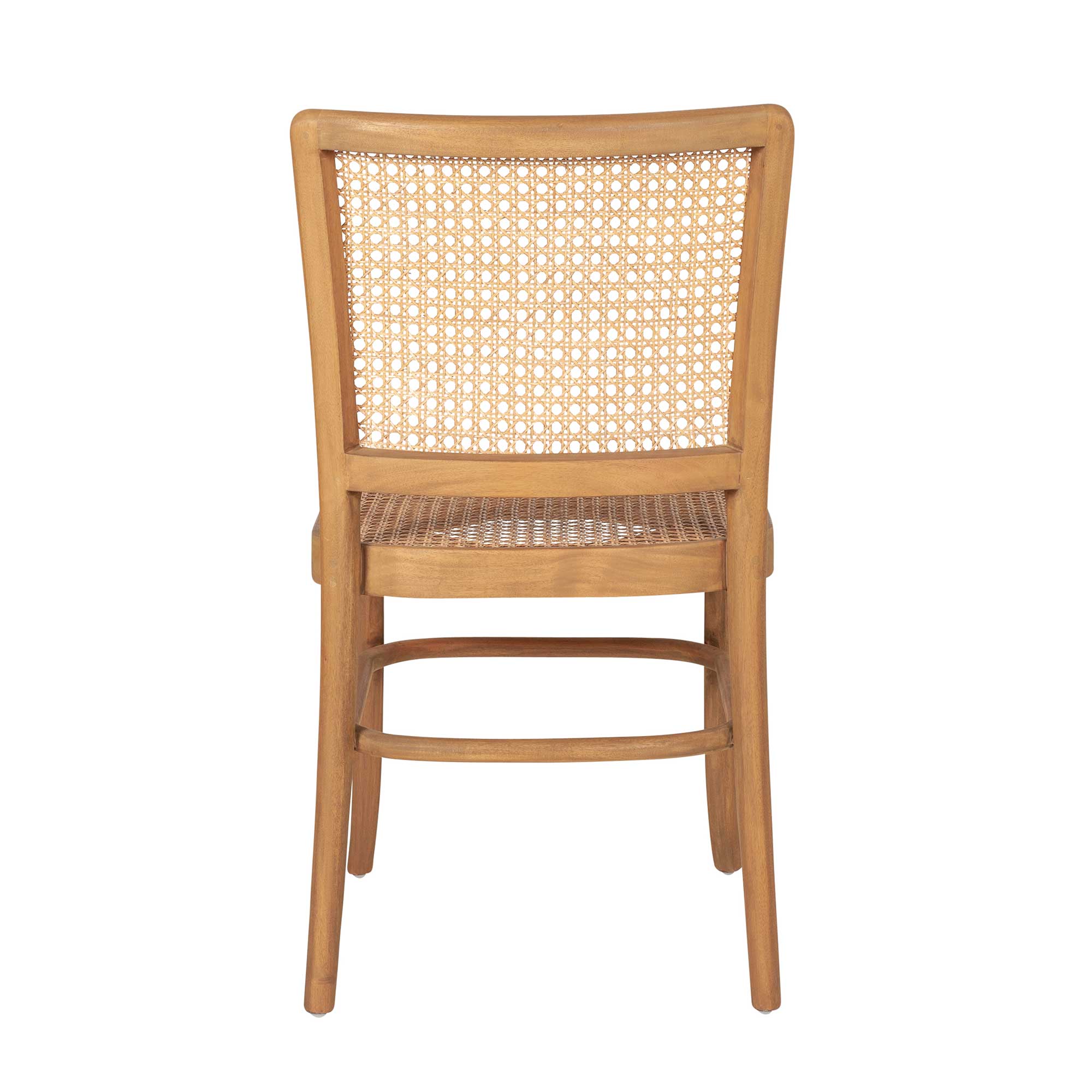 Keilen Cane Dining Chairs, Set of 2