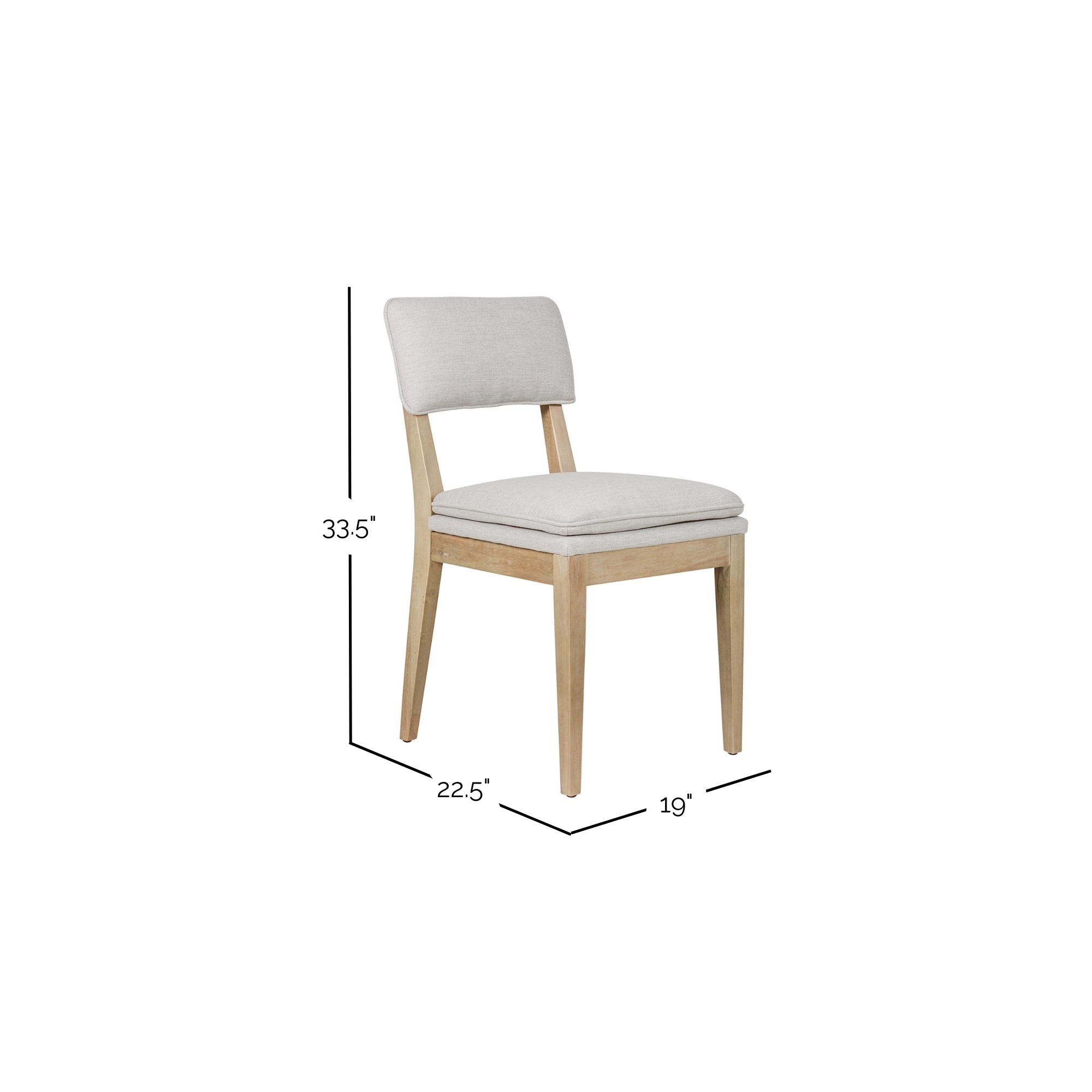 Upholstered Dining Chair, Set of 2