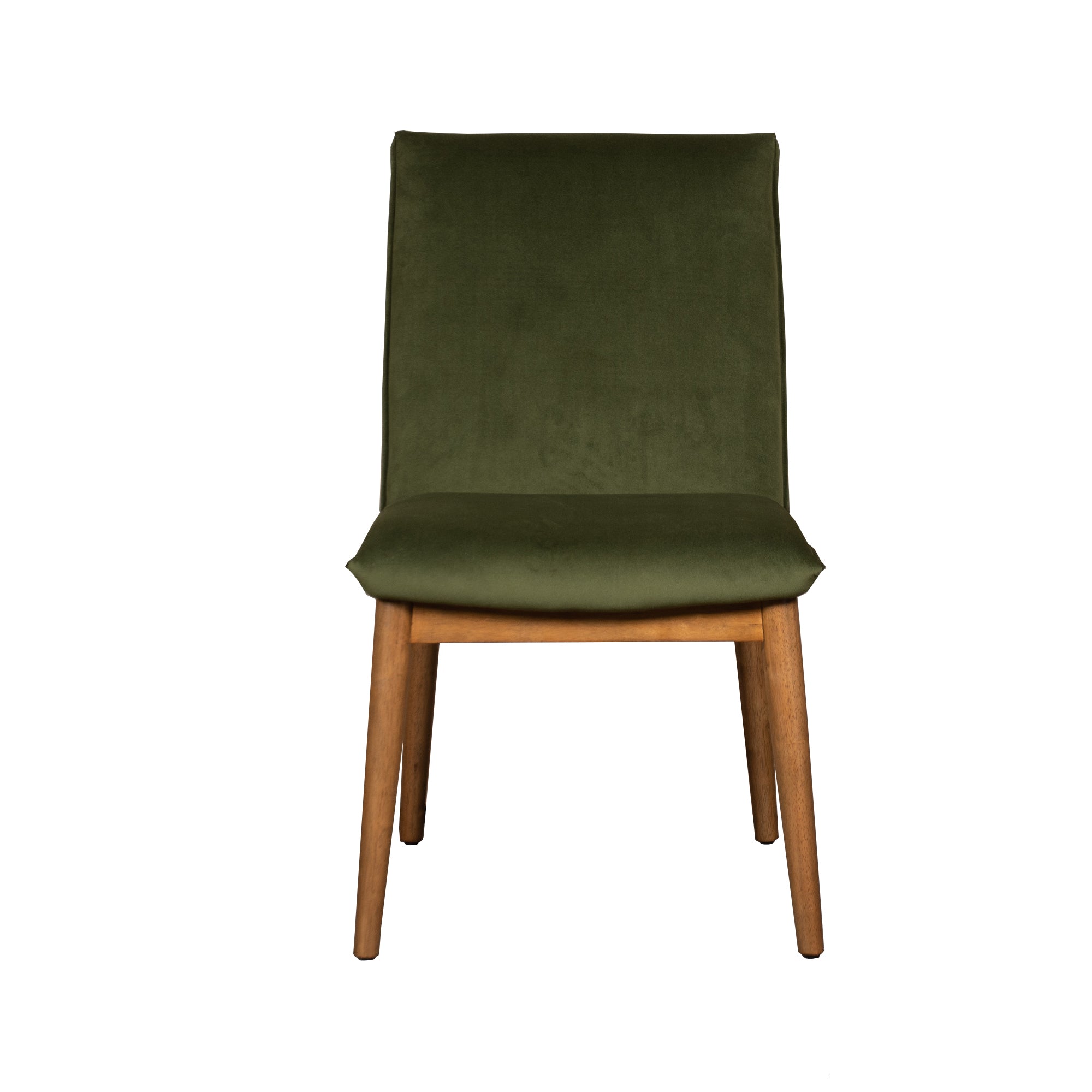 Nova Upholstered Solid Wood Dining Chairs (Set of 2)